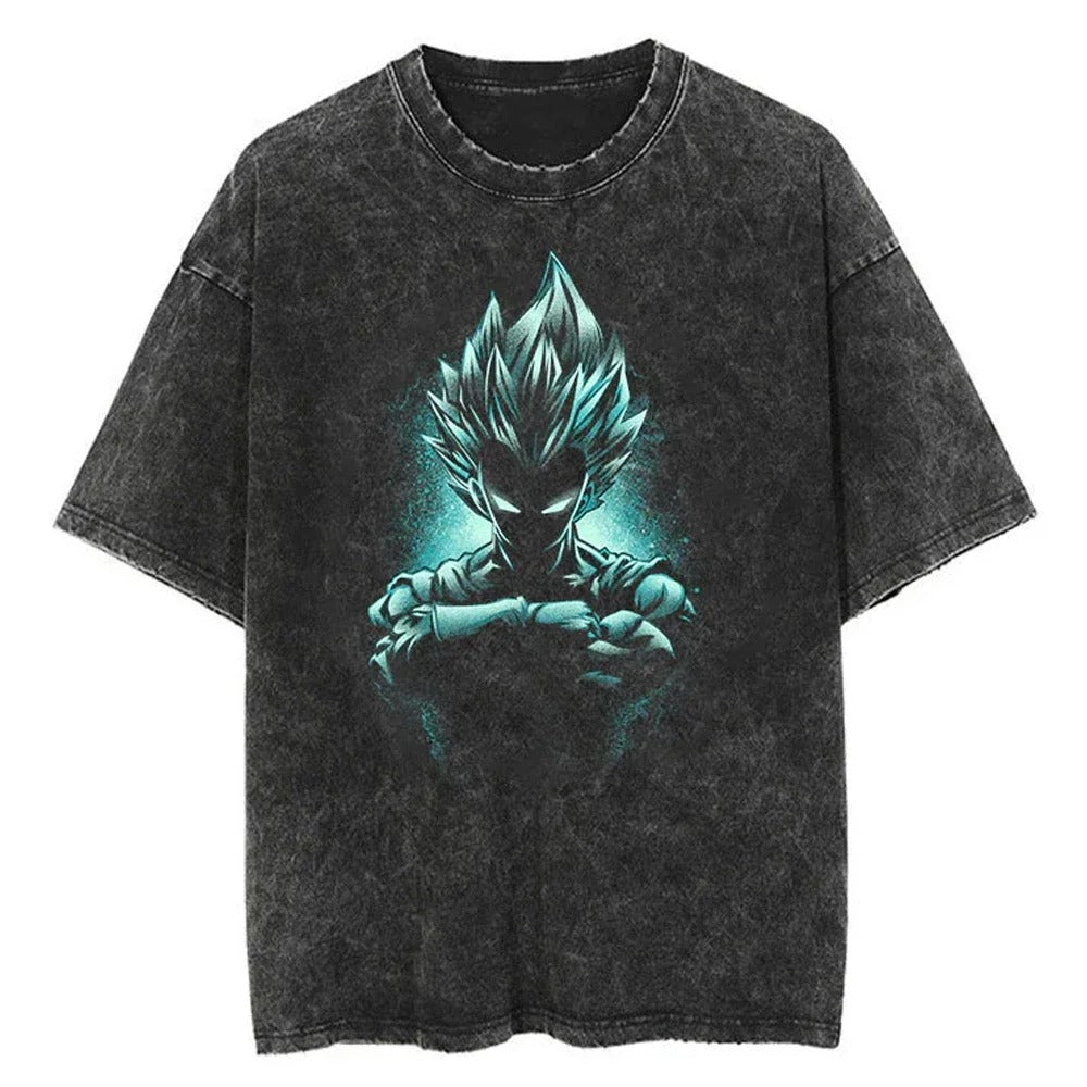 Vegeta „Galick Gun“ Vintage T-Shirt #06
