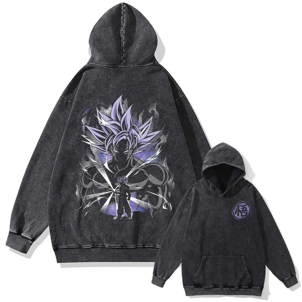 Goku Sweat à capuche Vintage V1