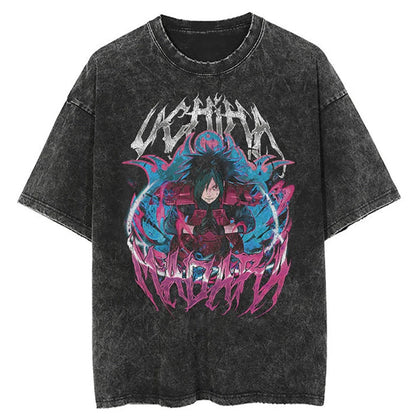 Madara Uchiha "Ghost of the Uchiha" Vintage T-shirt