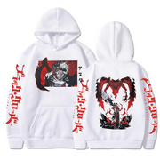 Black Clover "Asta Rote Flügel" Streetwear Hoodie